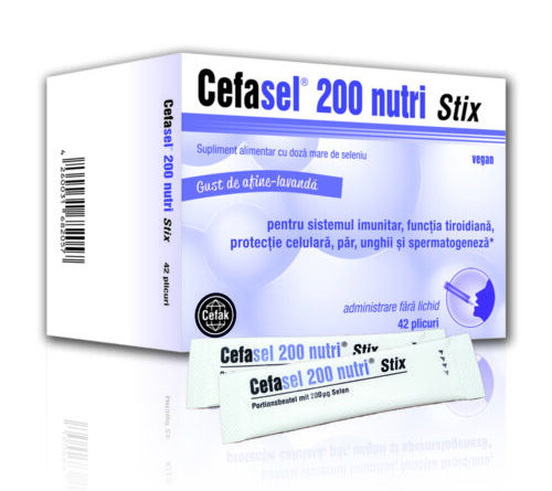 Cefasel 200 nutri stix 100% seleniu